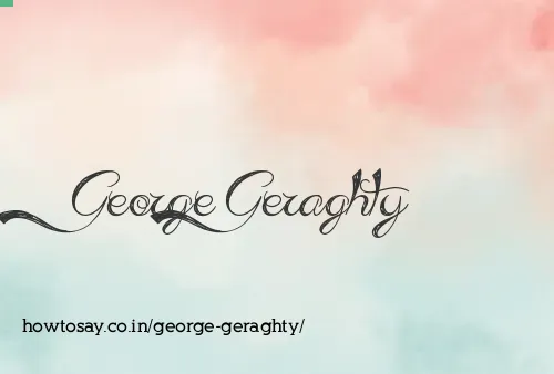 George Geraghty