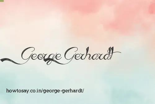 George Gerhardt