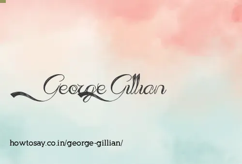 George Gillian
