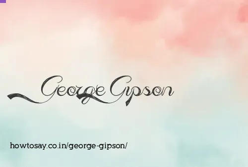 George Gipson