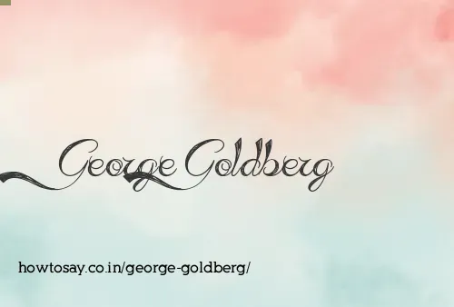 George Goldberg