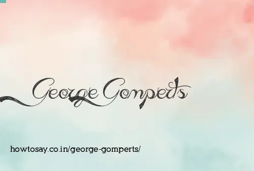 George Gomperts