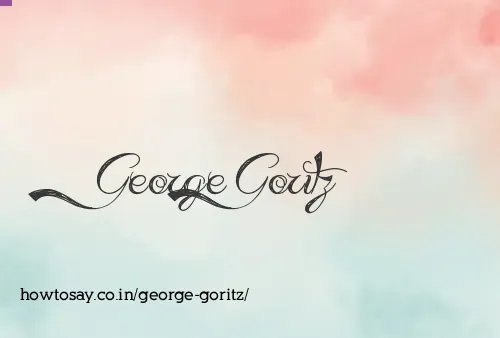 George Goritz