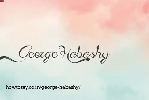 George Habashy