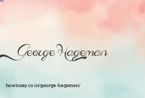 George Hageman