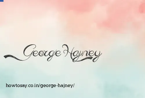 George Hajney