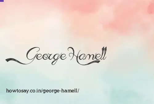 George Hamell