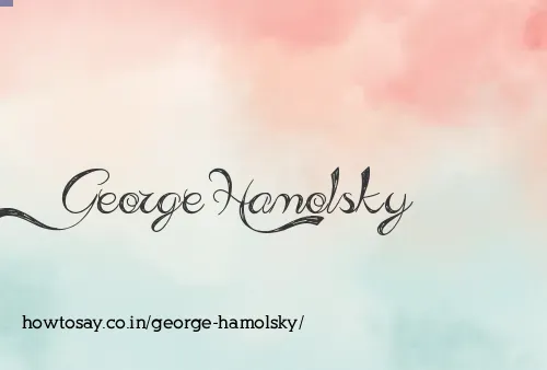 George Hamolsky