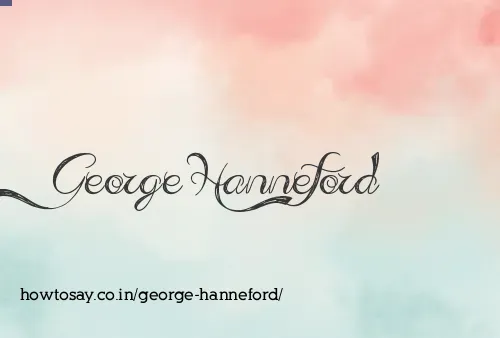 George Hanneford
