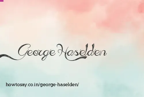 George Haselden