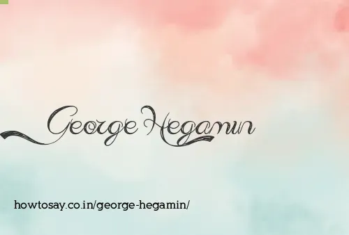 George Hegamin