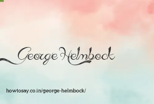 George Helmbock