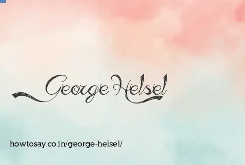 George Helsel