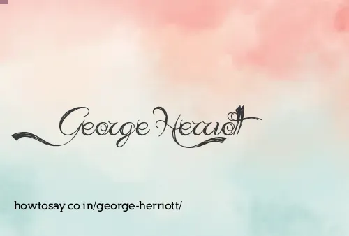 George Herriott