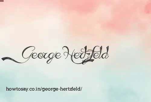 George Hertzfeld