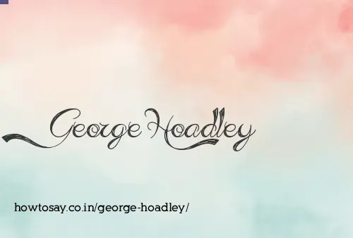 George Hoadley