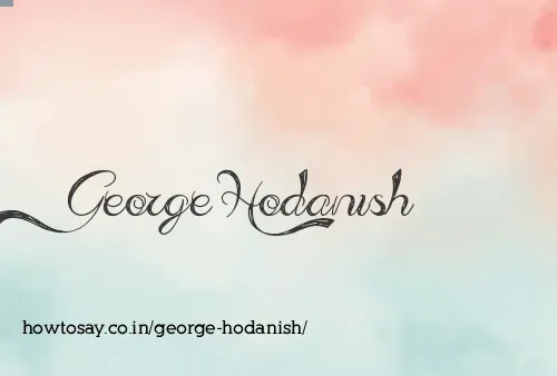 George Hodanish