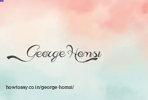 George Homsi