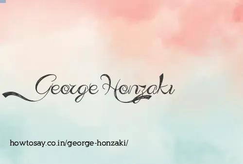 George Honzaki