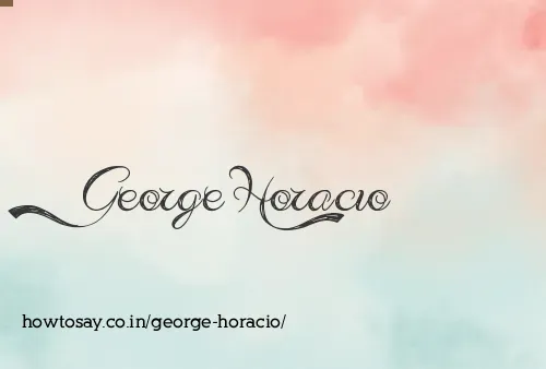 George Horacio