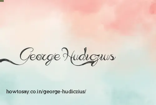 George Hudiczius