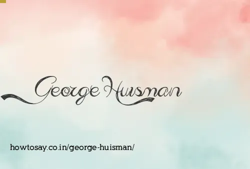 George Huisman