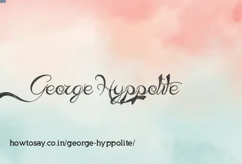 George Hyppolite