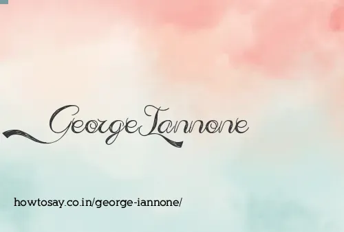 George Iannone