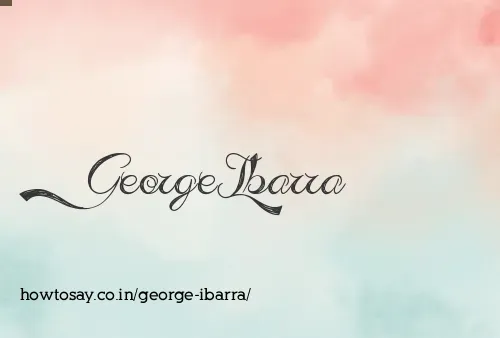 George Ibarra