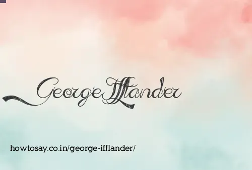George Ifflander