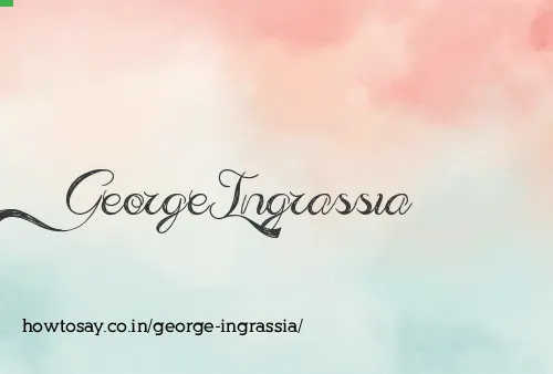 George Ingrassia