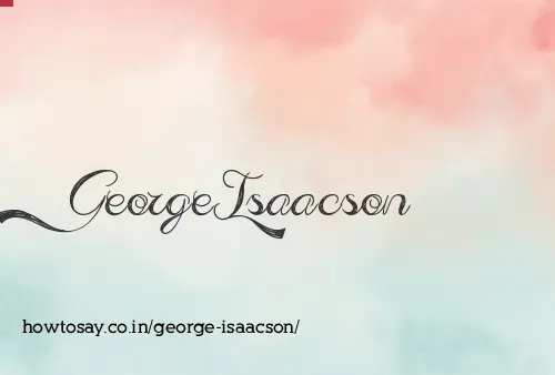 George Isaacson