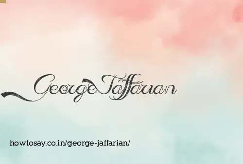 George Jaffarian