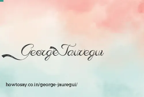 George Jauregui