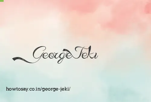 George Jeki
