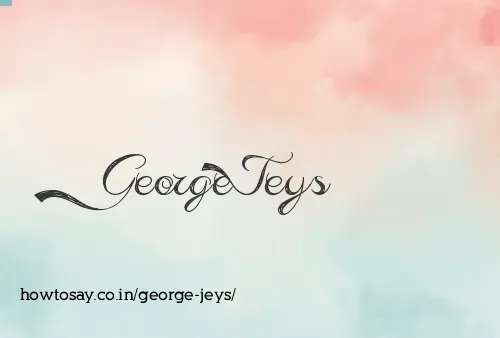 George Jeys