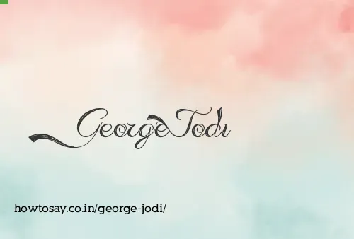 George Jodi