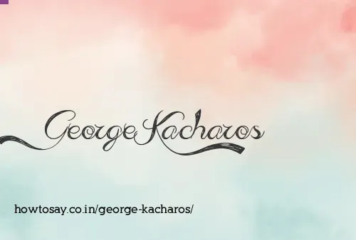George Kacharos