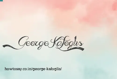 George Kafoglis