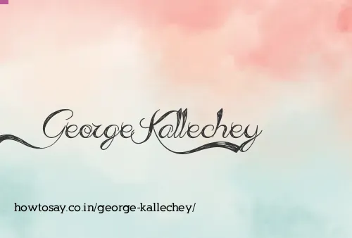George Kallechey