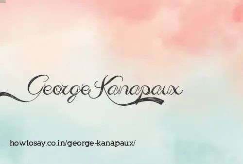 George Kanapaux