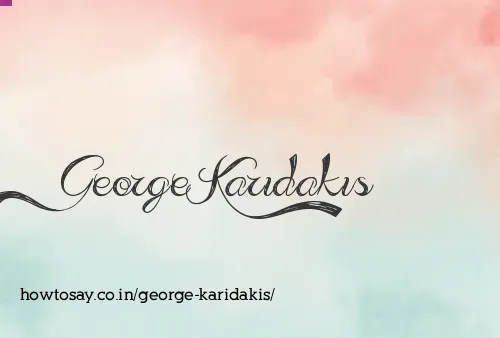 George Karidakis