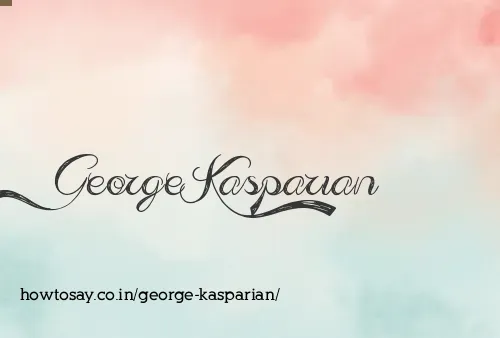 George Kasparian