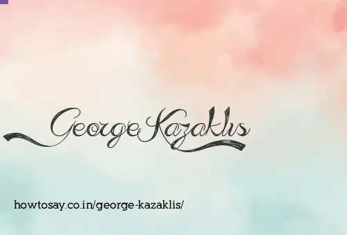 George Kazaklis