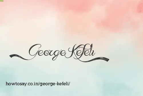 George Kefeli