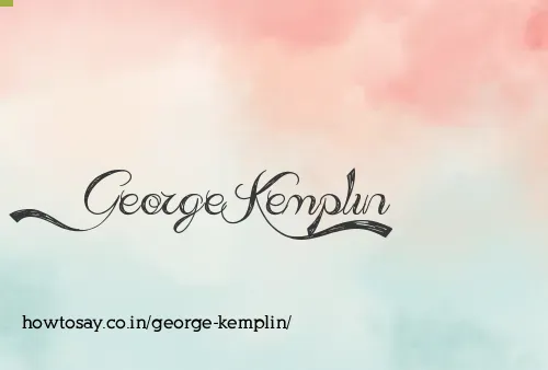 George Kemplin