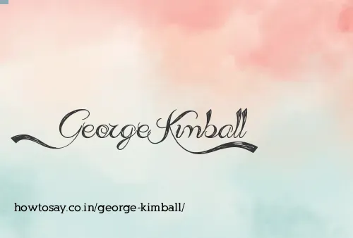 George Kimball