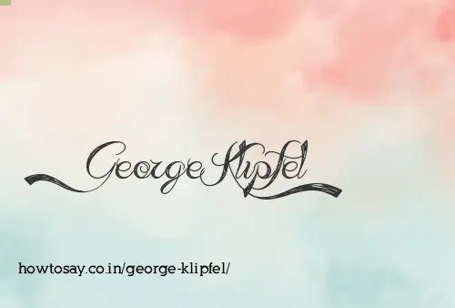 George Klipfel
