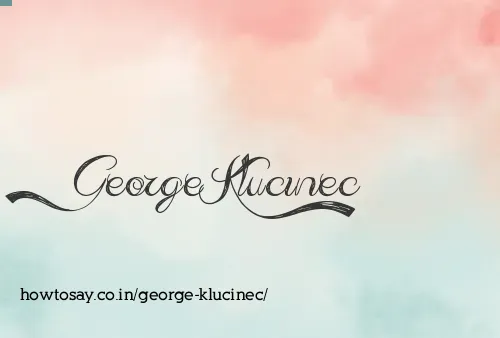 George Klucinec