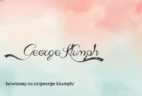 George Klumph